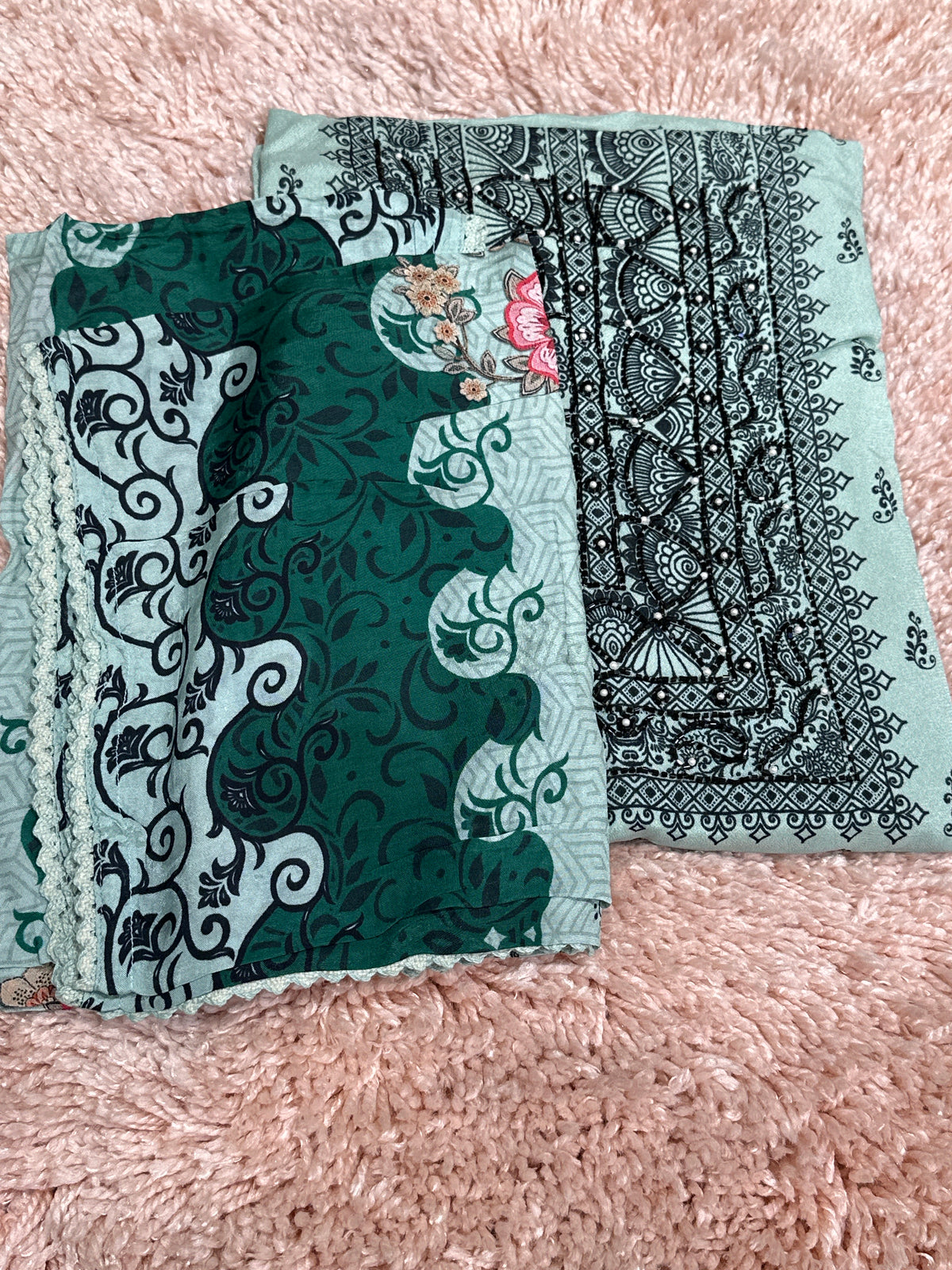 OFFER SALES UNSTITCHED SALWAR SUITS -  IHA 35319
