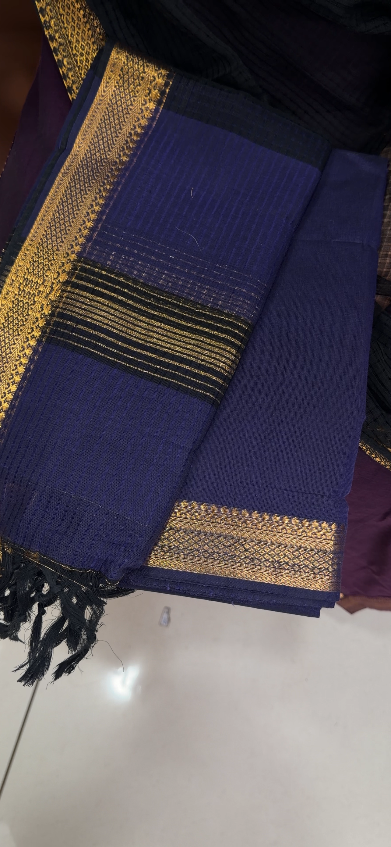 HANDLOOM COTTON UNSTITCHED SALWAR SUITS - IHA 34149