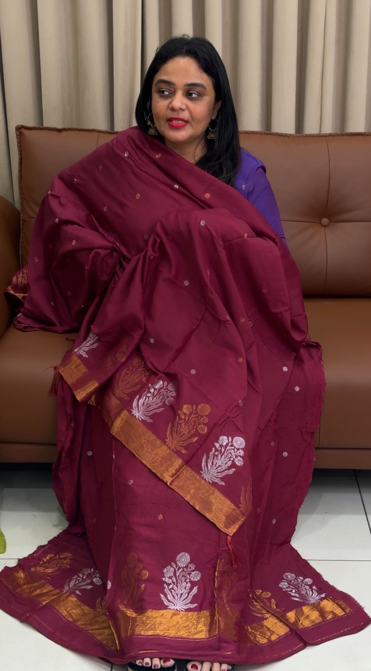 IN- HOUSE JAMDANI UNSTITCHED SALWAR SUITS - IHA 33984