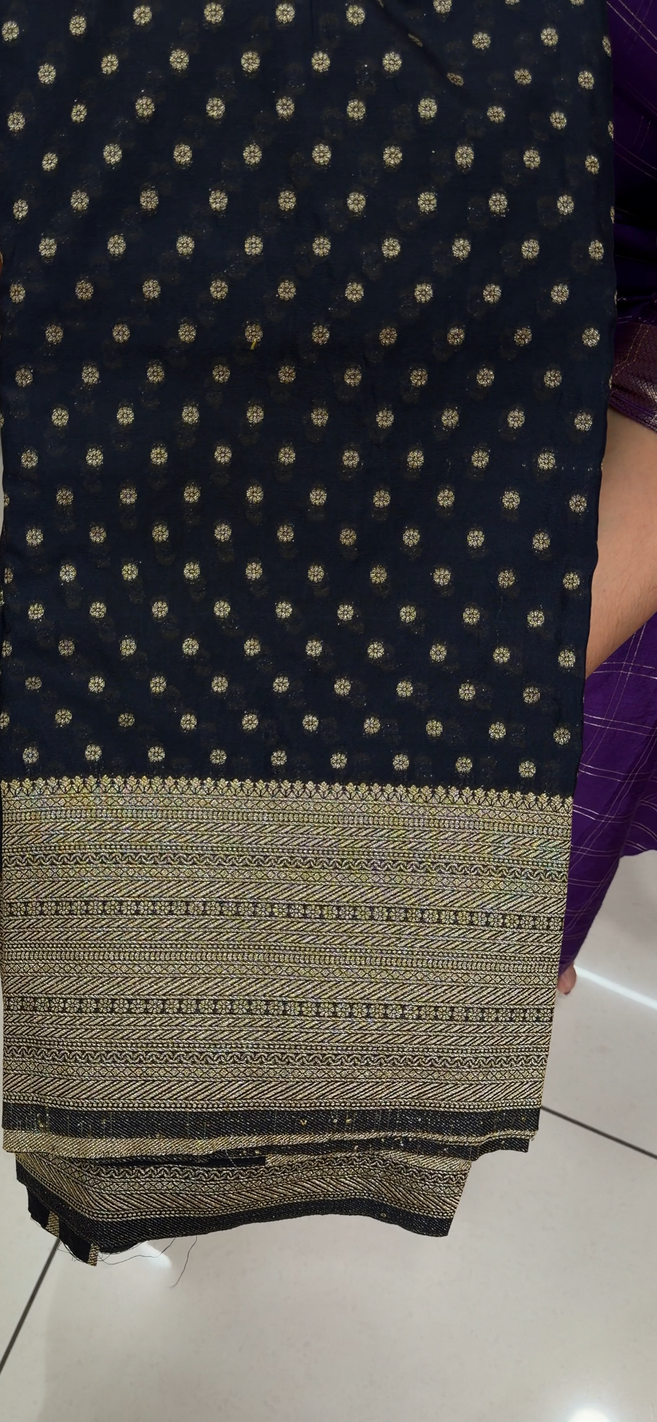 SEMI BANARASI SAREES - IHA 33874