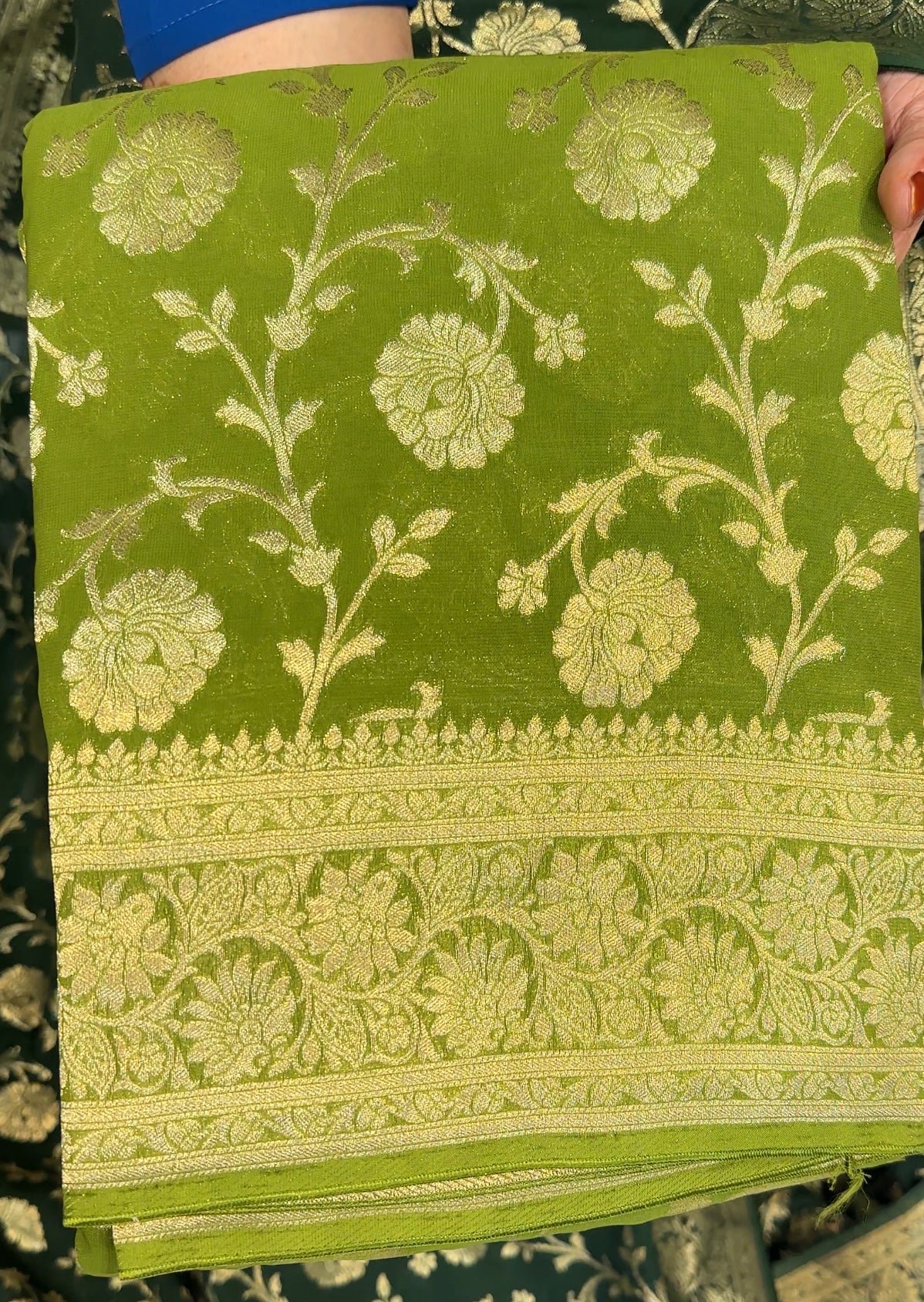 DESIGNER GEORGETTE SAREES - IHA 24004