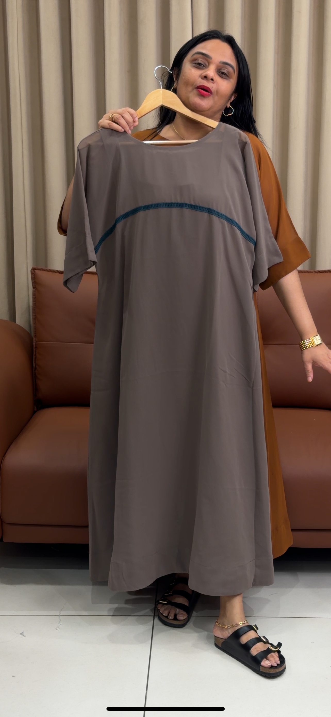 IHA'S IN-HOUSE FAUX GEORGETTE TOPS- IHA 35284