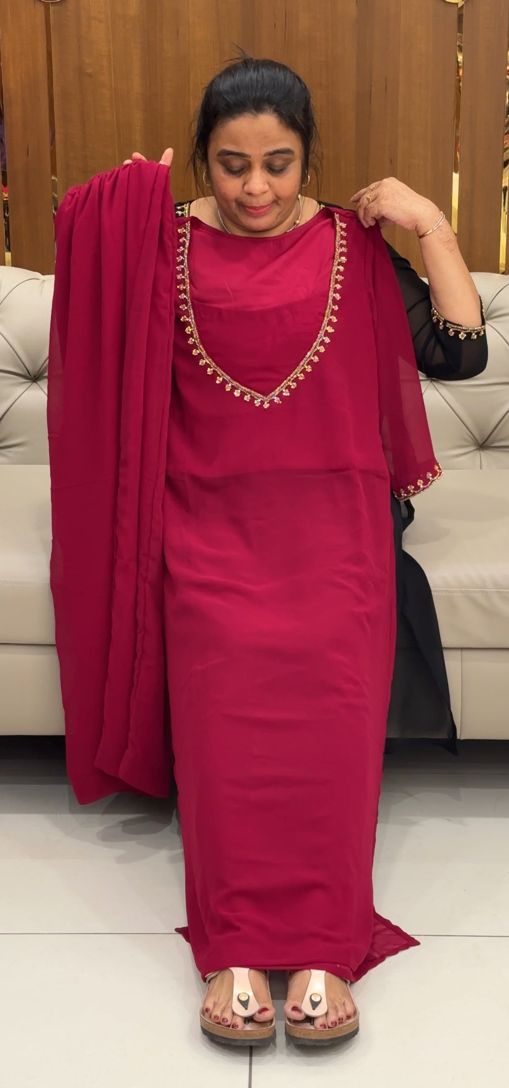 IHA'S IN-HOUSE HAND WORKED CO-ORDS SETS - IHA 27620
