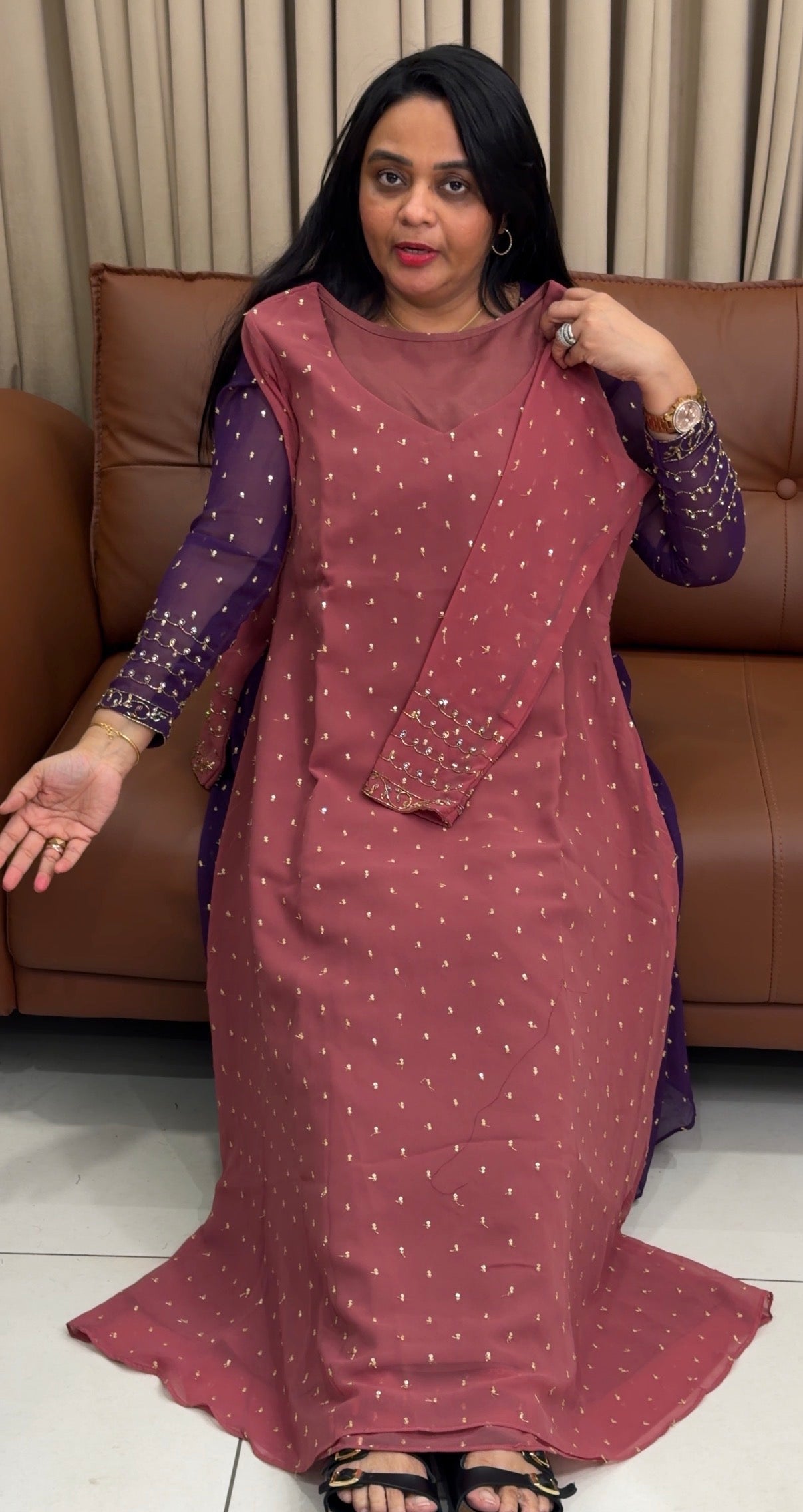 IHA'S IN-HOUSE HANDWORKED ALINE TOPS - IHA 34787