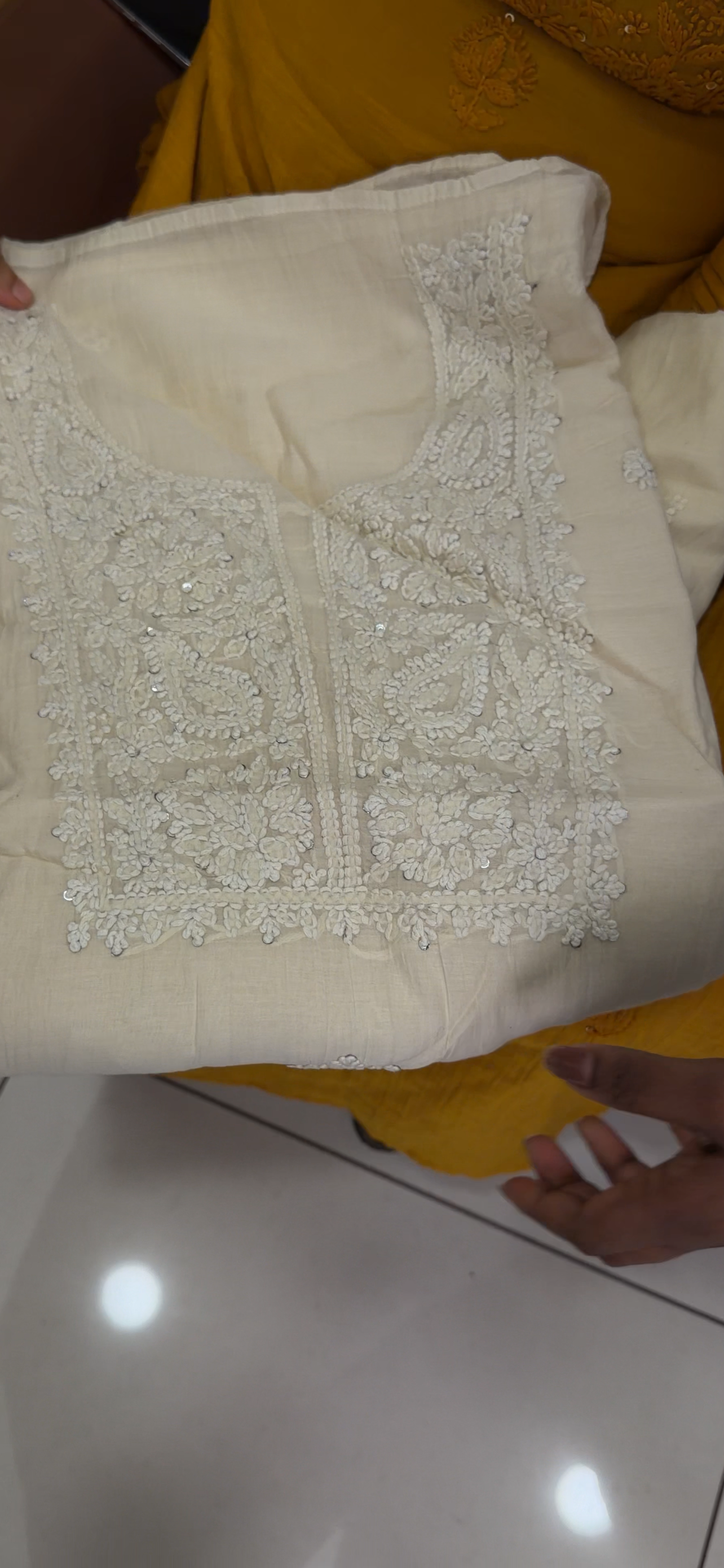 MALAI CHANDERI UNSTITCHED SALWAR SUITS - IHA 34737