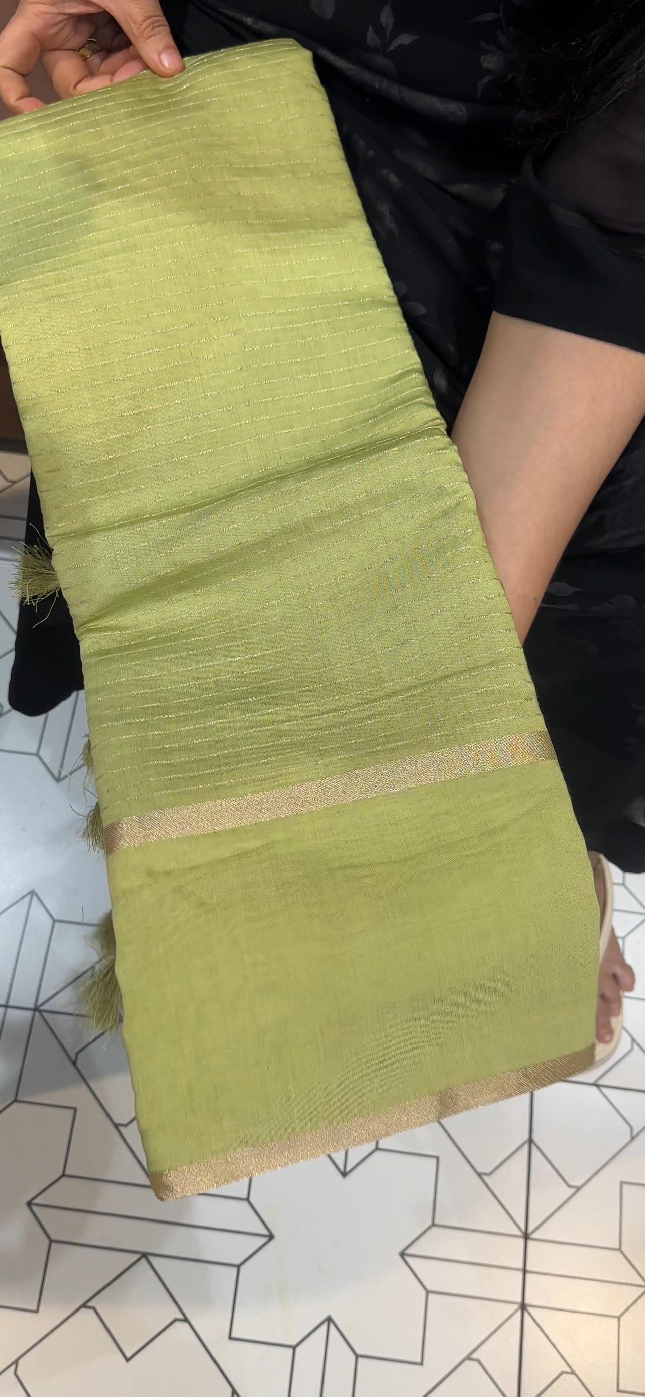 MALAI CHANDERI SAREES - IHA 35060