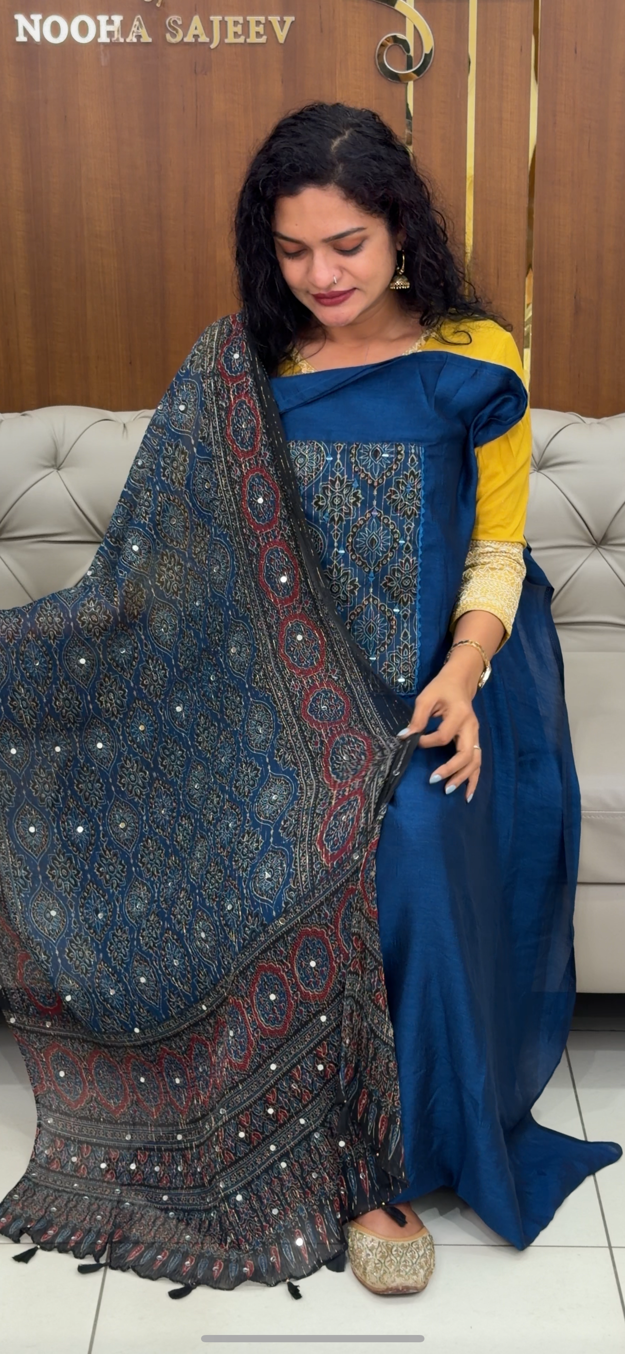 VICHITRA SILK UNSTITCHED SALWAR SUITS - IHA 29434