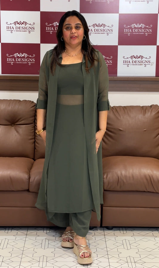 IHA'S IN-HOUSE TOP, BOTTOM AND JACKET - IHA 27326
