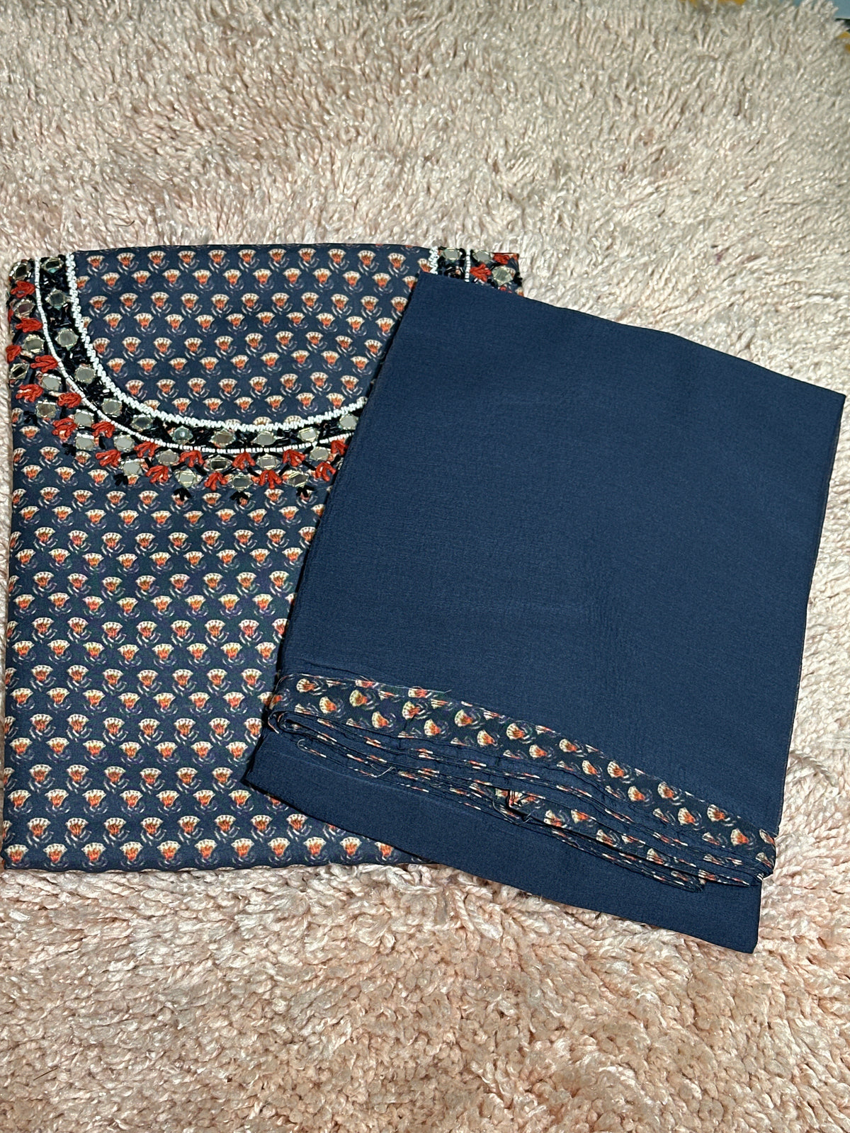 OFFER SALES UNSTITCHED SALWAR SUITS -  IHA 35410