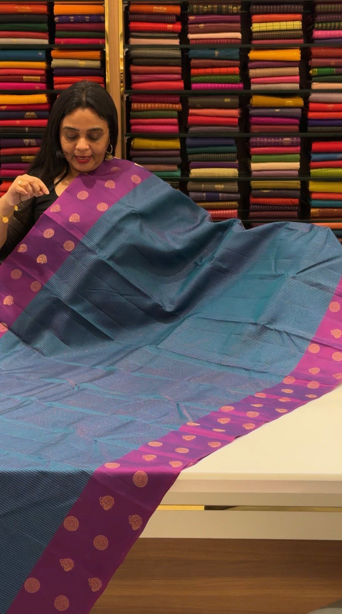 DESIGNER SOFT SILK SAREES - IHA 35720