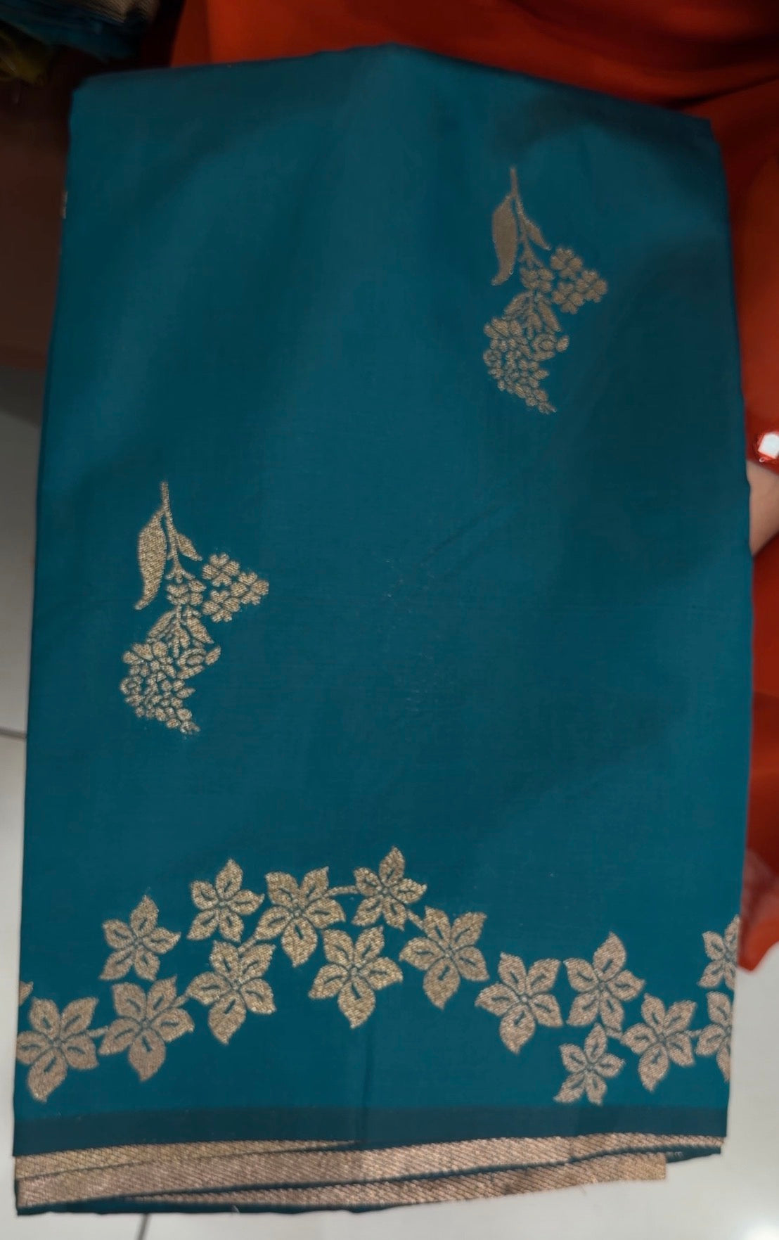 SEMI BANARASI SAREES - IHA 34942