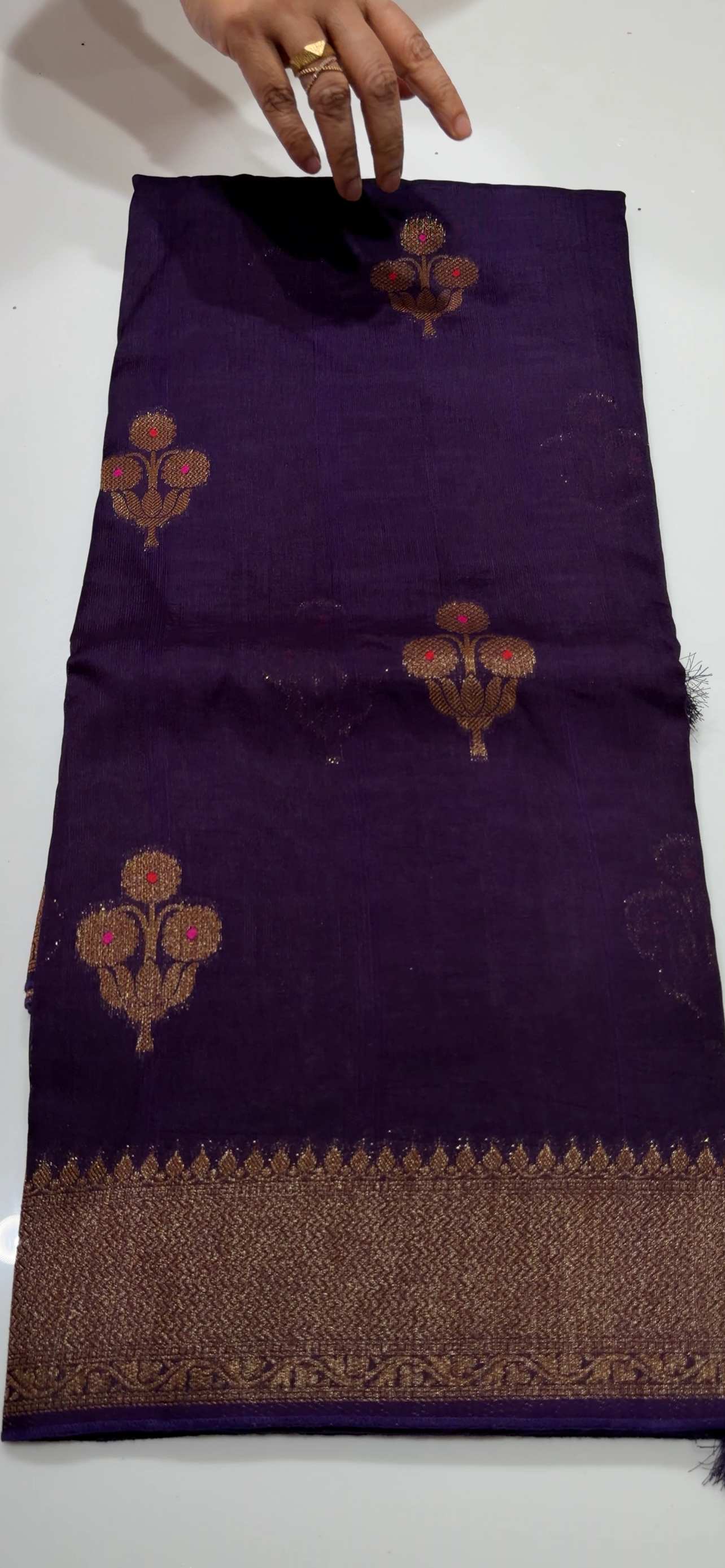 SEMI DUPION SAREES - IHA 34576