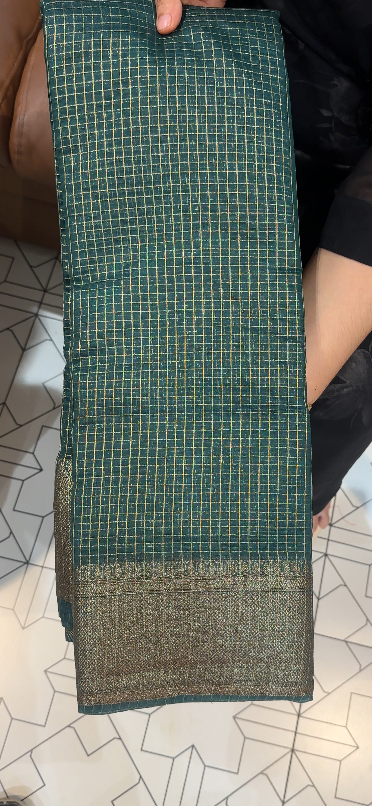 MALAI CHANDERI SAREES - IHA 34982