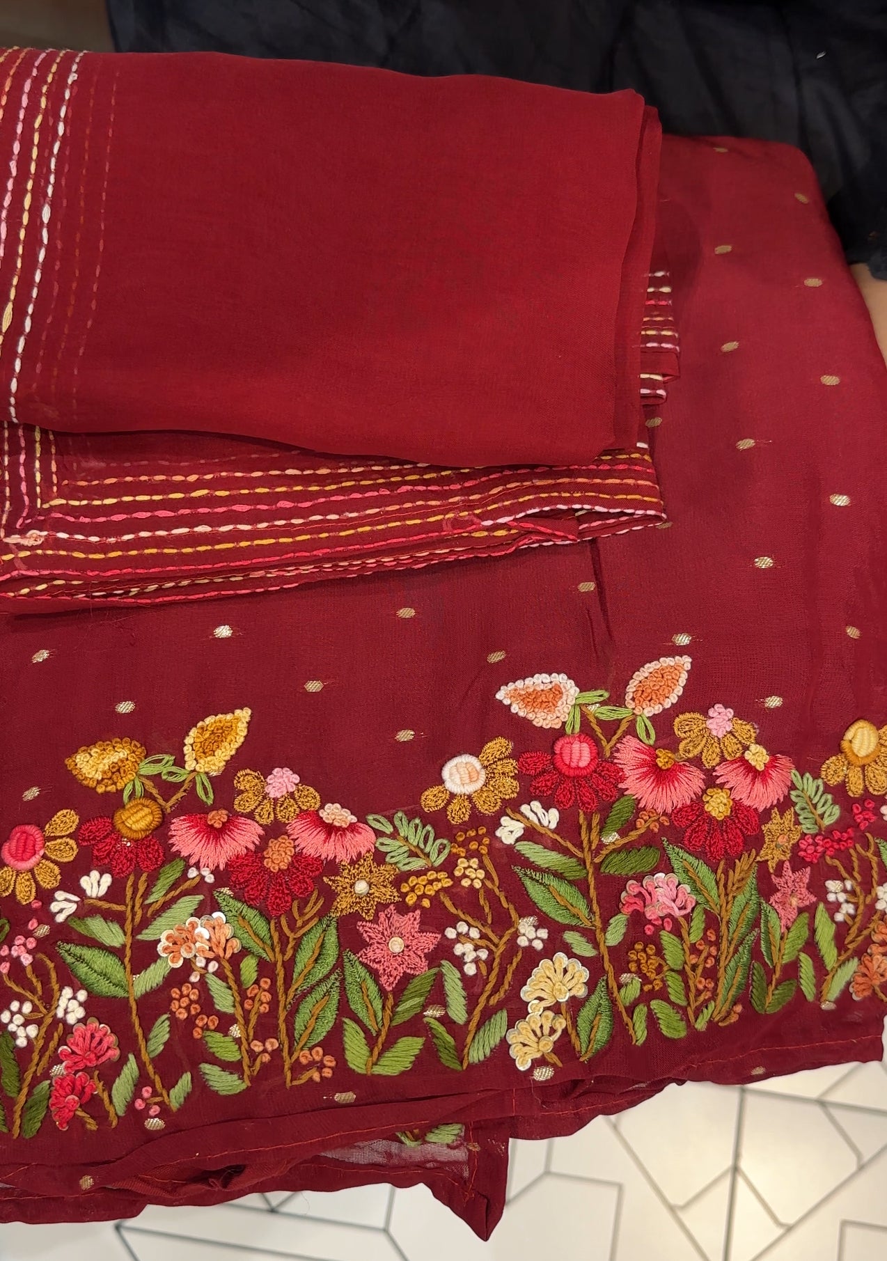 BANARASI UNSTITCHED SALWAR SUITS - IHA 27911