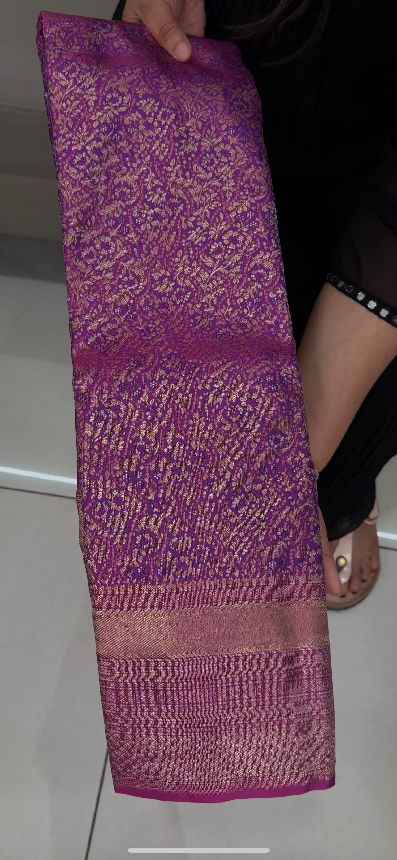 BROCADE KANCHIPURAM SAREES - IHA 29275