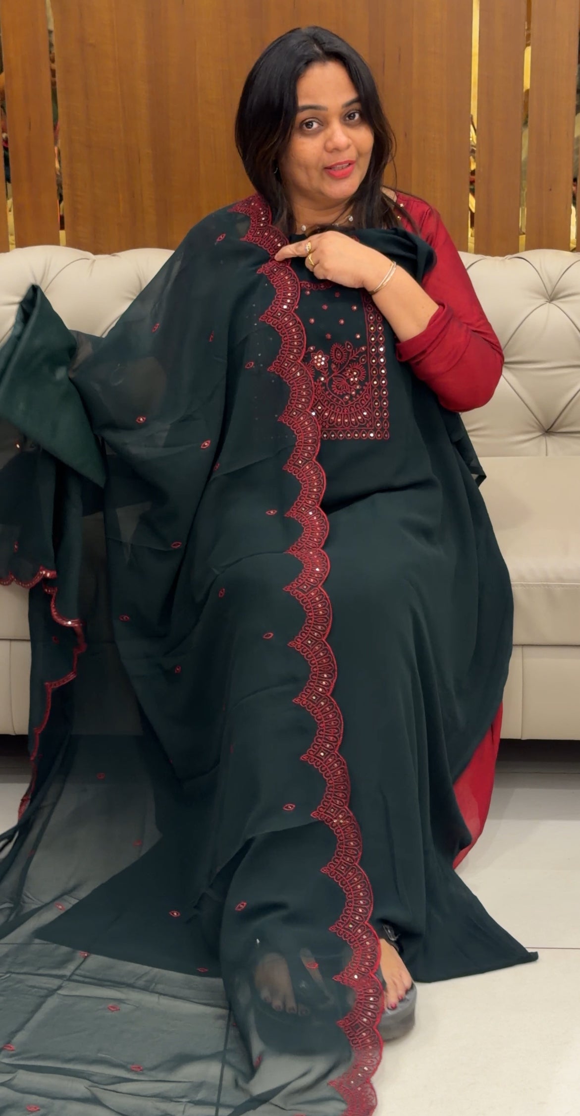 BUDGET BUY UNSTITCHED SALWAR SUITS - IHA 28709