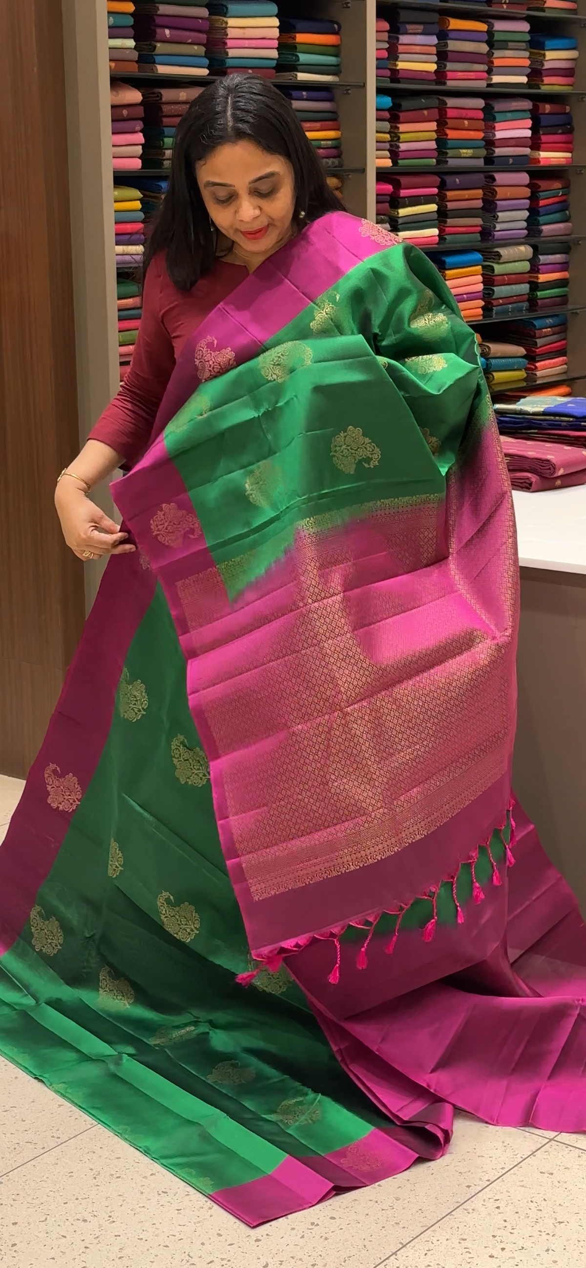 DESIGNR SOFT SILK SAREES - IHA 35597