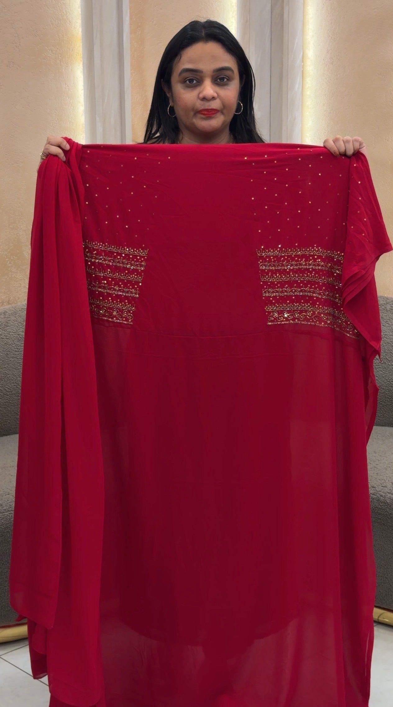 IHA'S IN-HOUSE HAND WORKED UNSTITCHED SALWAR SUITS - IHA 33155