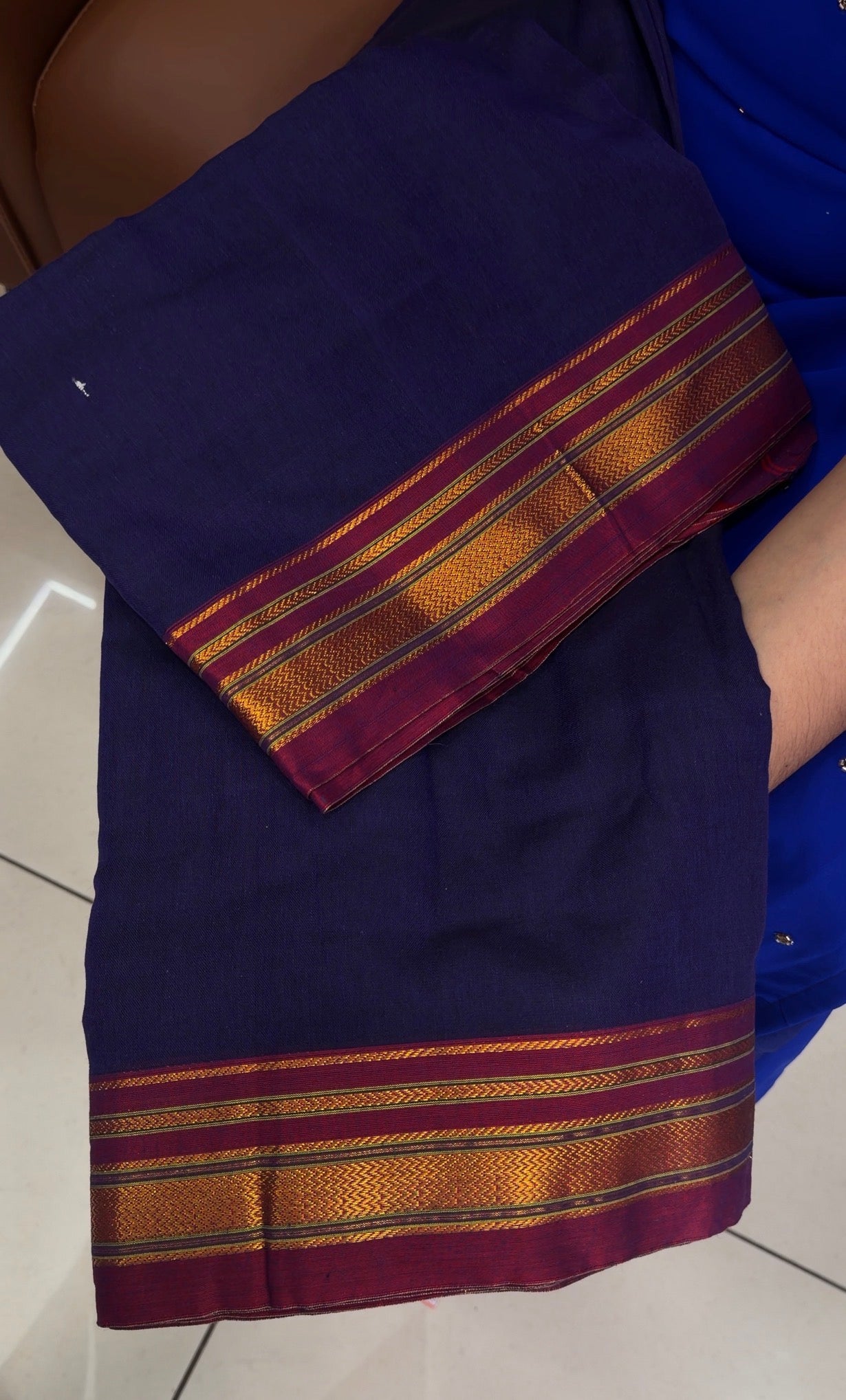 HANDLOOM COTTON UNSTITCHED SALWAR SUITS - IHA 33768