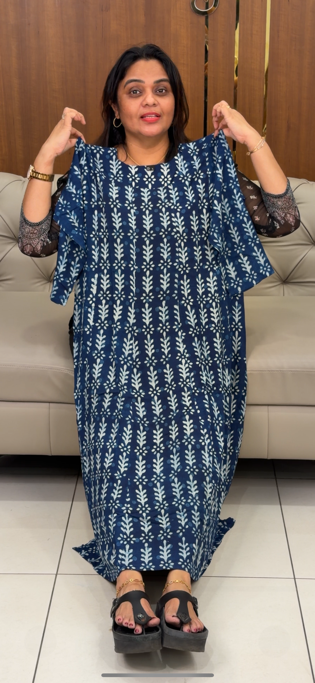 PRINTED COTTON TOPS - IHA 28988