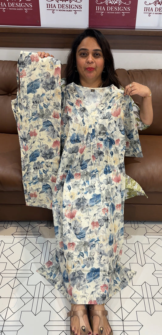 PRINTED COTTON CO-ORDS SETS - IHA 29039