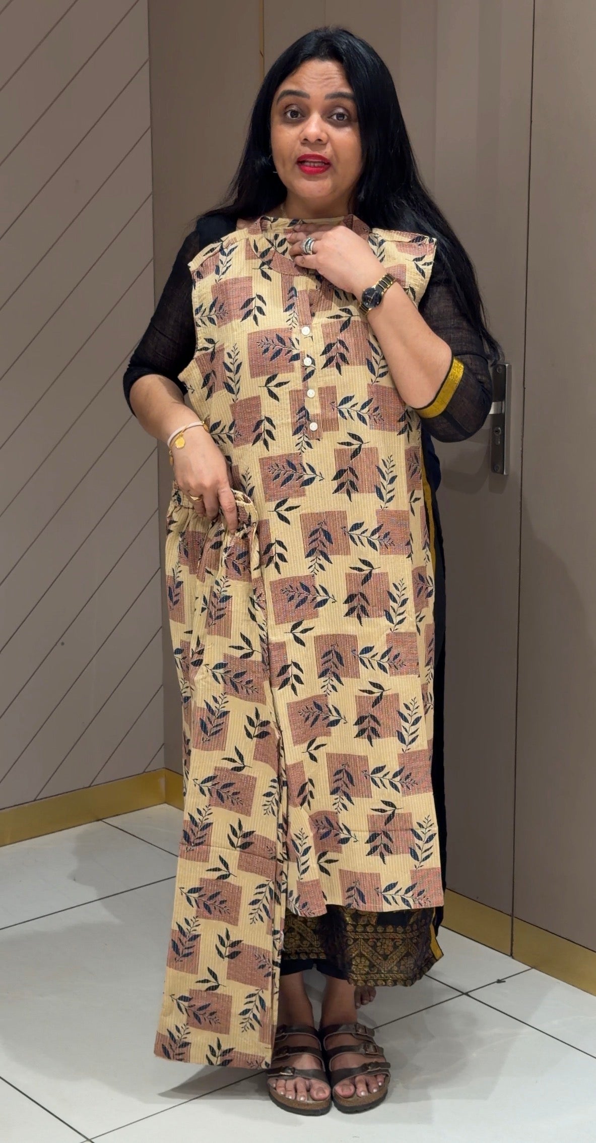 PRINTED COTTON CO-ORDS SETS - IHA 35708