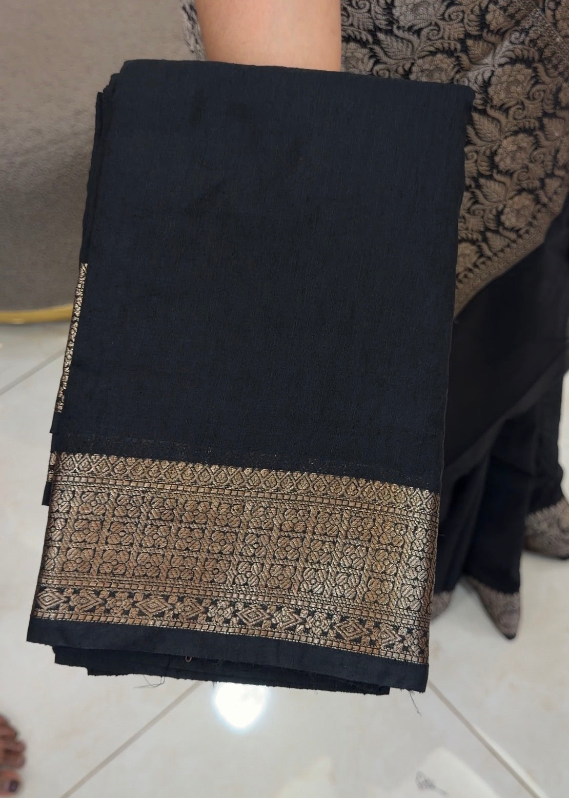 SEMI BANARASI SAREES - IHA 32918