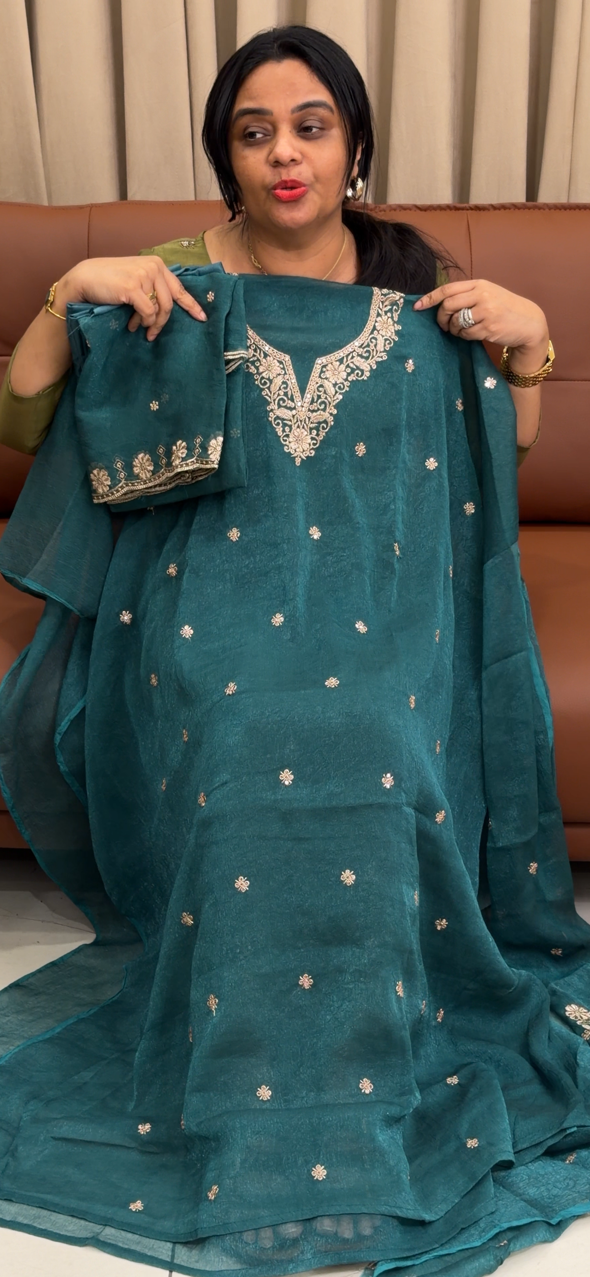 OFFER SALES UNSTITCHED SALWAR SUITS - IHA 35363