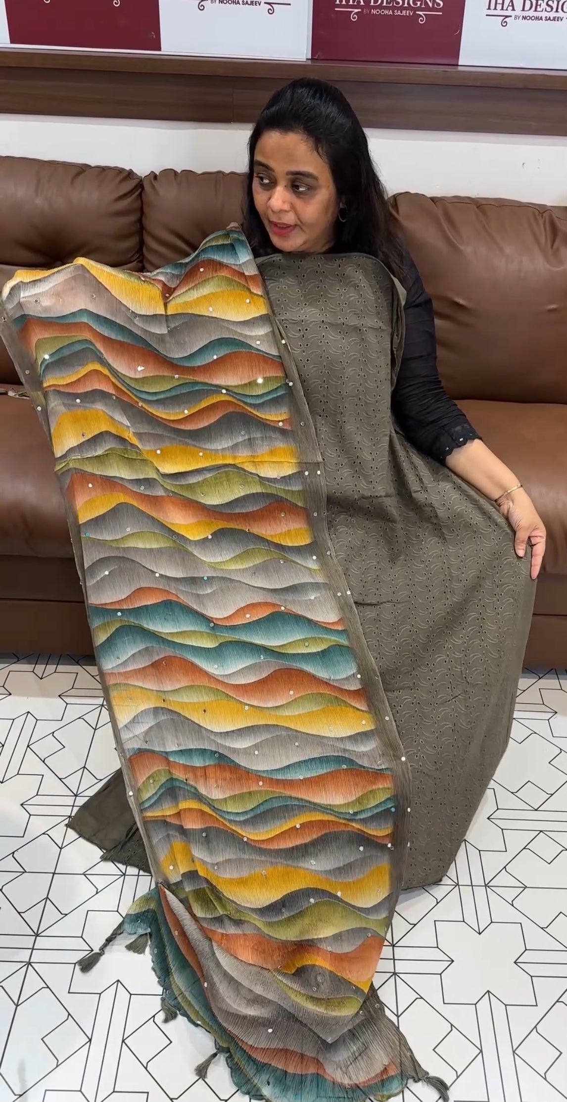 FORWARD COTTON HAKOBA UNSTITCHED SALWAR SUITS - IHA 27918