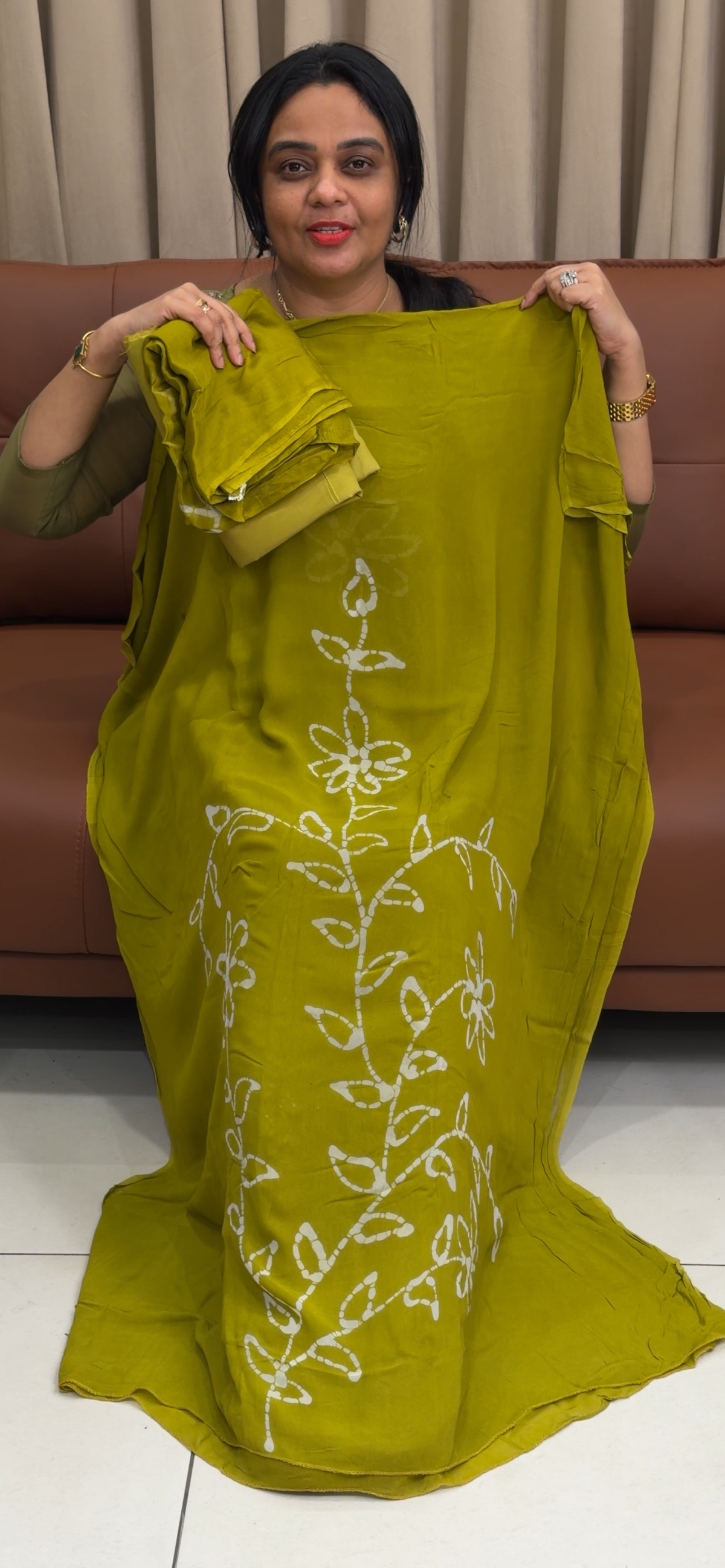 VISCOSE GEORGETTE UNSTITCHED SALWAR SUITS - IHA 35369