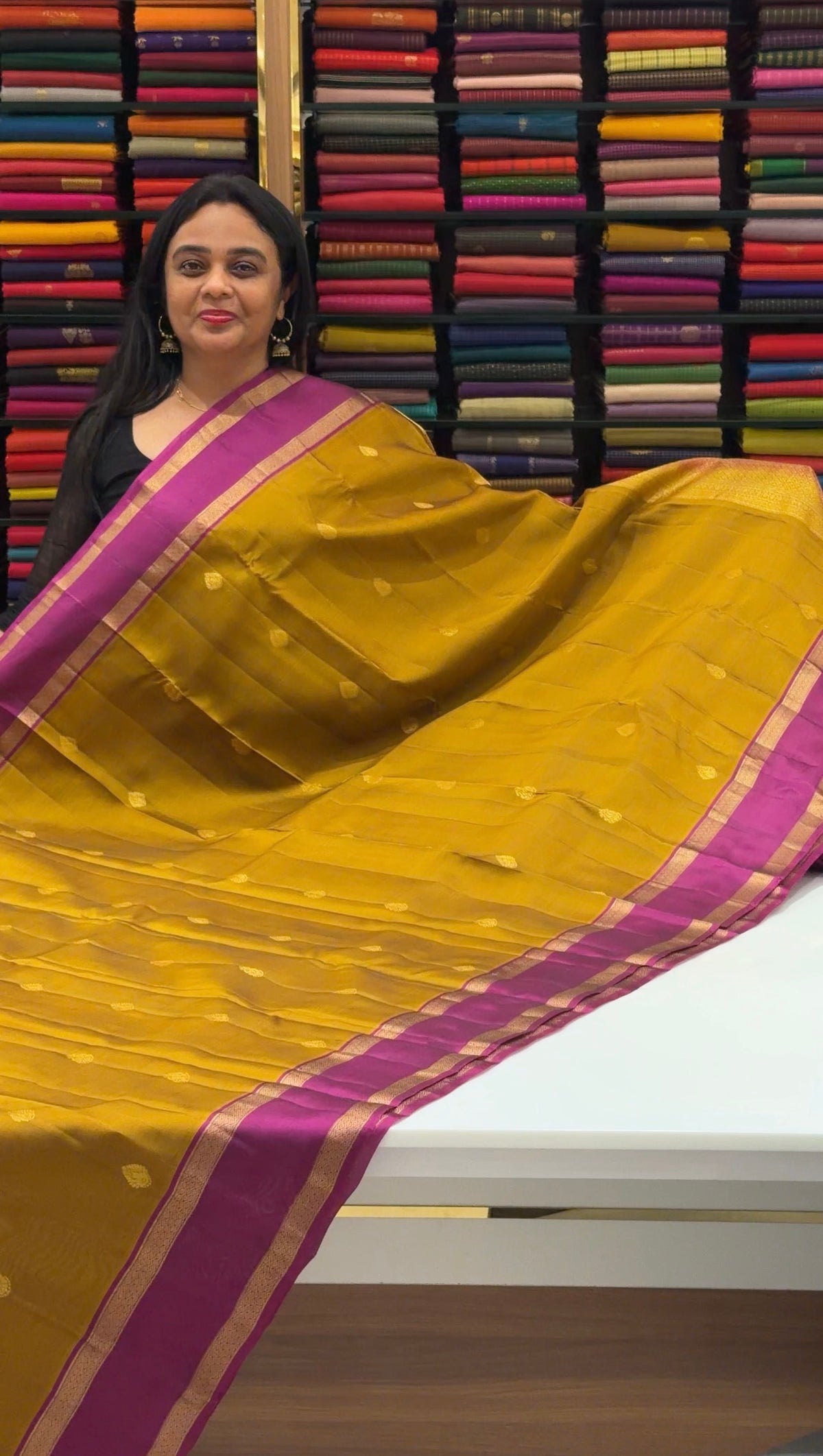 DESIGNER SOFT SILK SAREES - IHA 35720