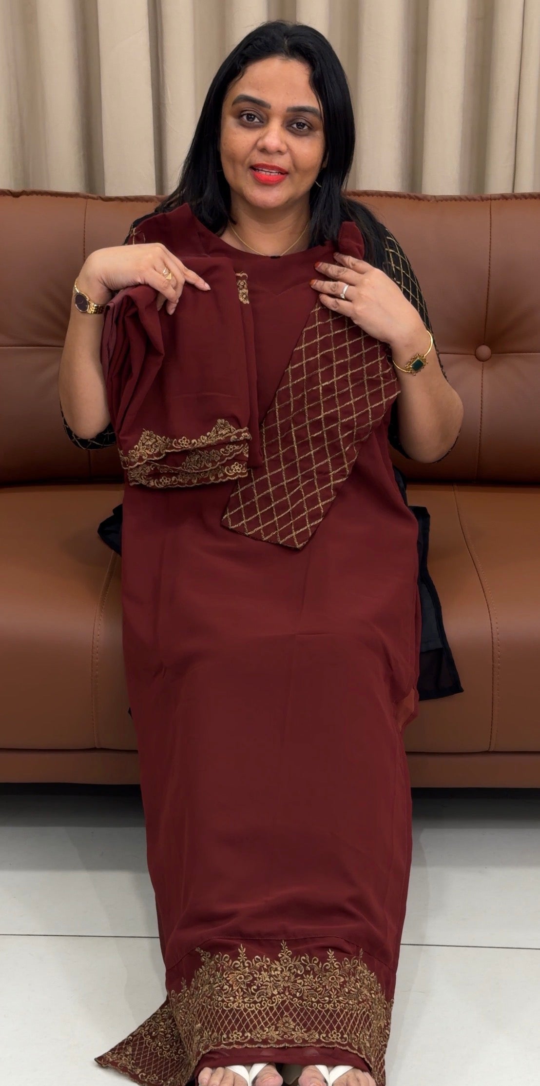READY TO WEAR TOP,BOTTOM AND DUPATTA - IHA 33528