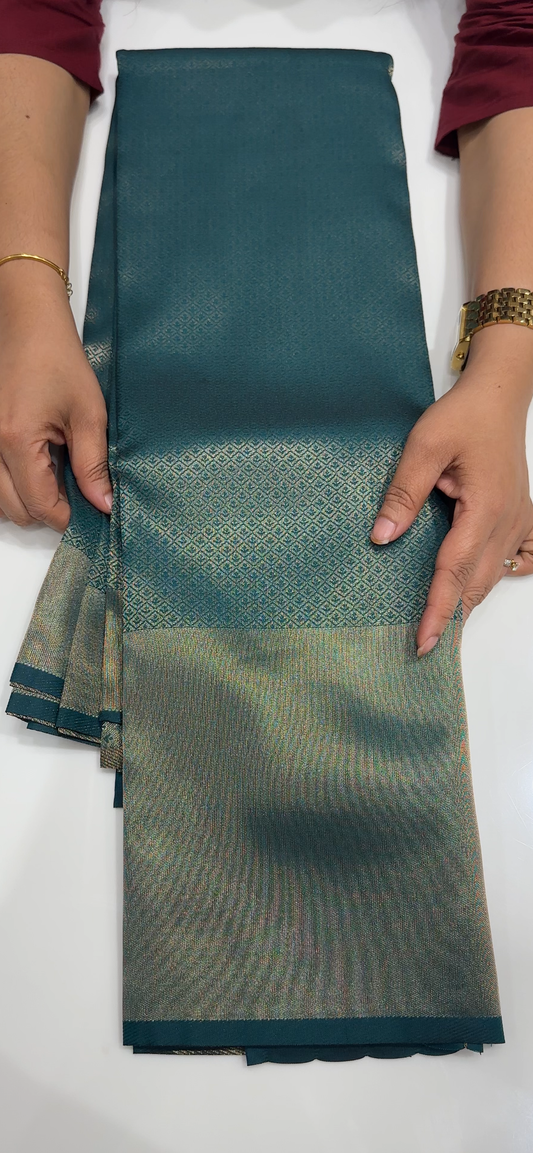 SEMI SILK SAREES - IHA 35584