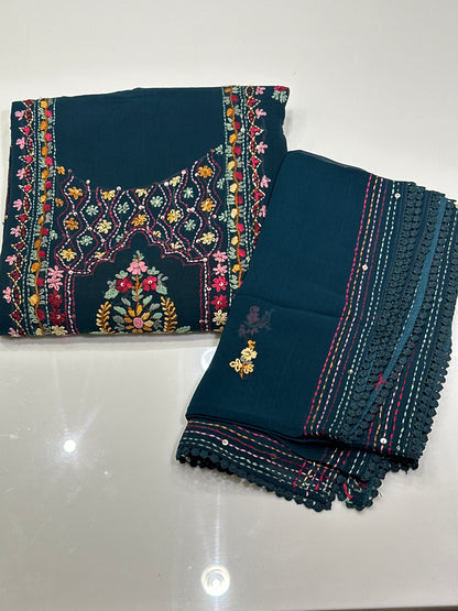 OFFER SALES UNSTITCHED SALWAR SUITS -  IHA 33459