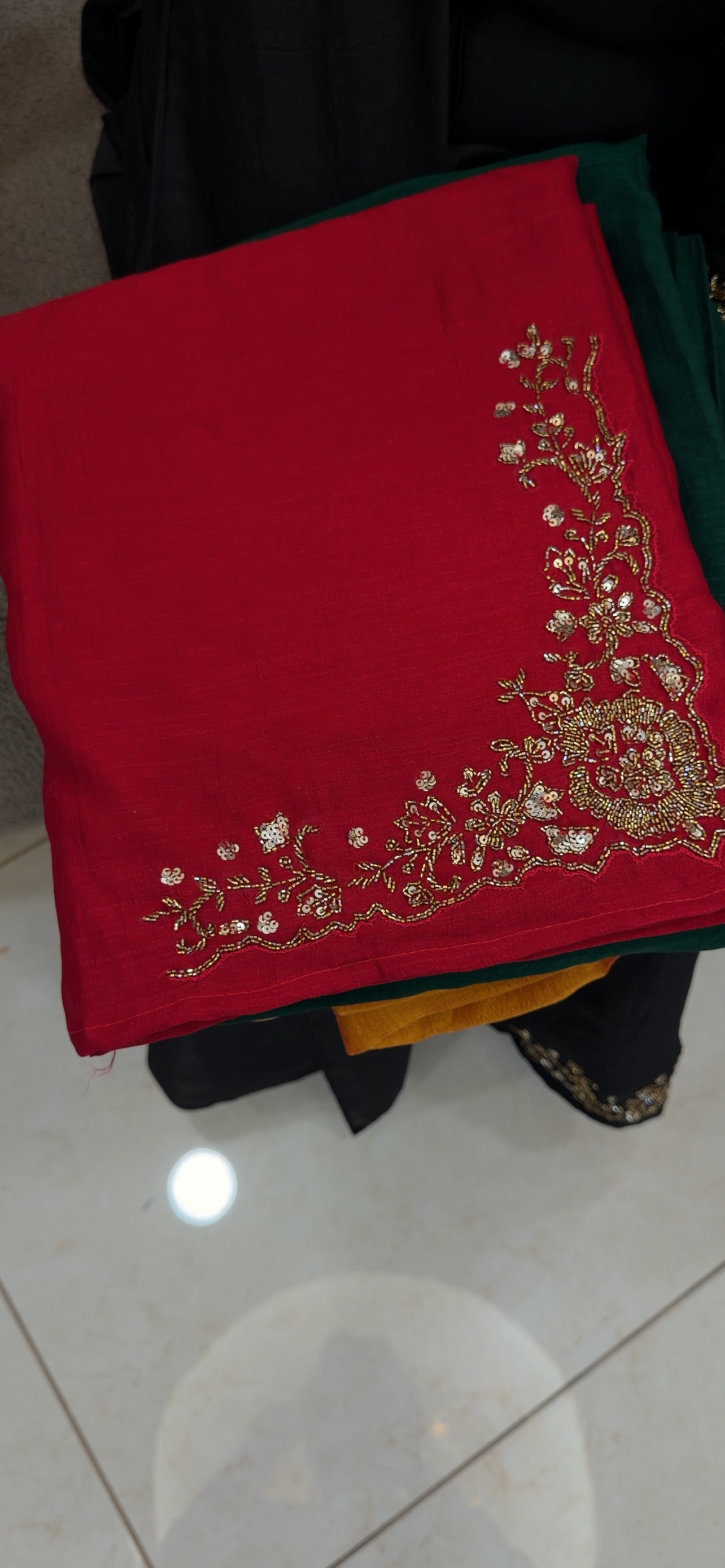 PARTY WEAR UNSTITCHED SALWAR SUITS - IHA 32784