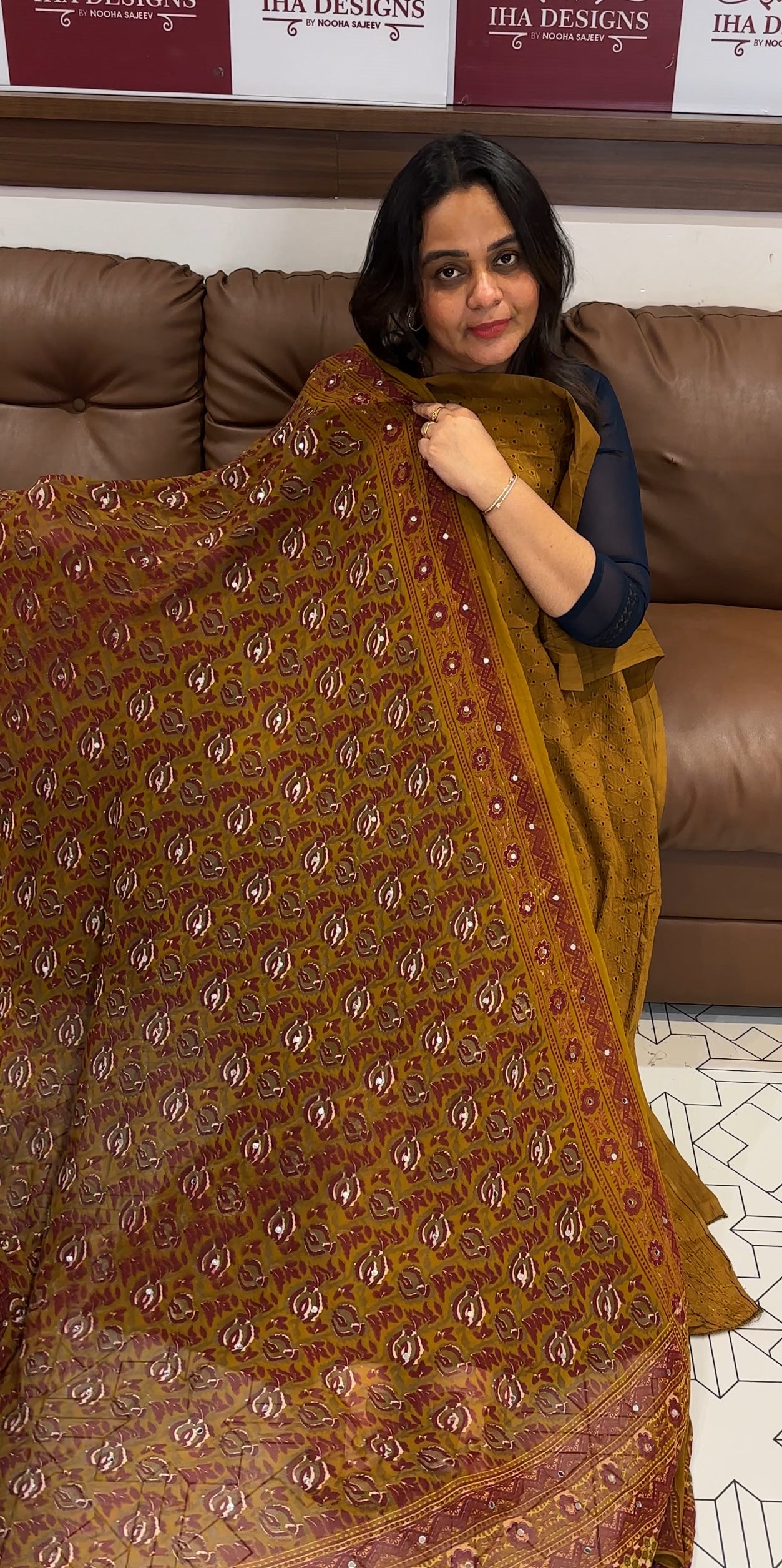 COTTON HAKOBA UNSTITCHED SALWAR SUITS - IHA 27958