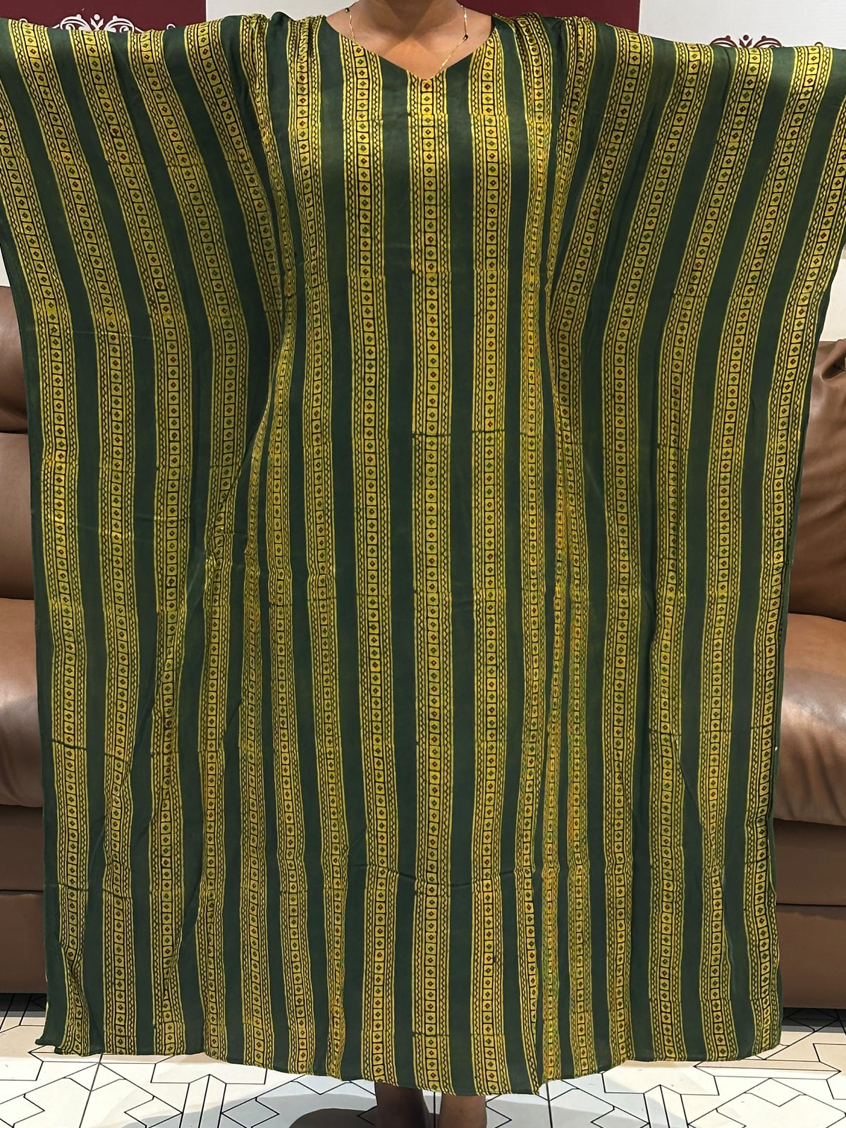 PRINTED KAFTAN TOPS - IHA 35860