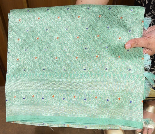 SEMI KATAN SAREES - IHA 21604