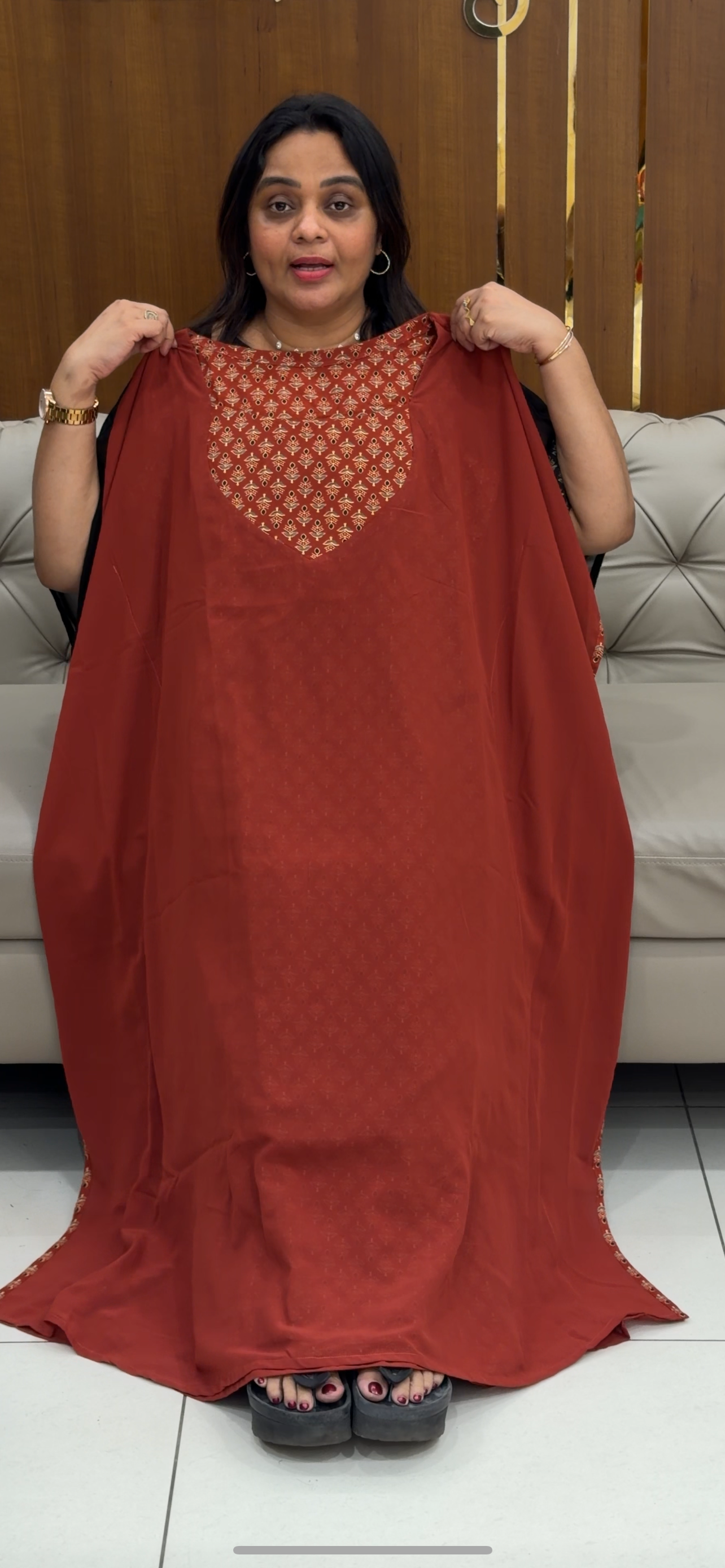 IHA'S IN-HOUSE KAFTAN TOPS - IHA 28801
