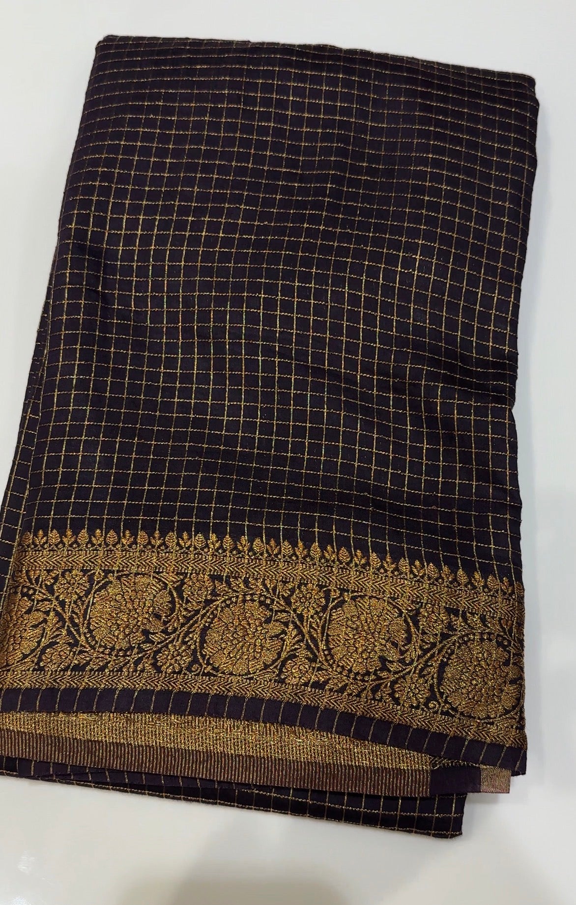 SEMI BANARASI SAREES - 35996