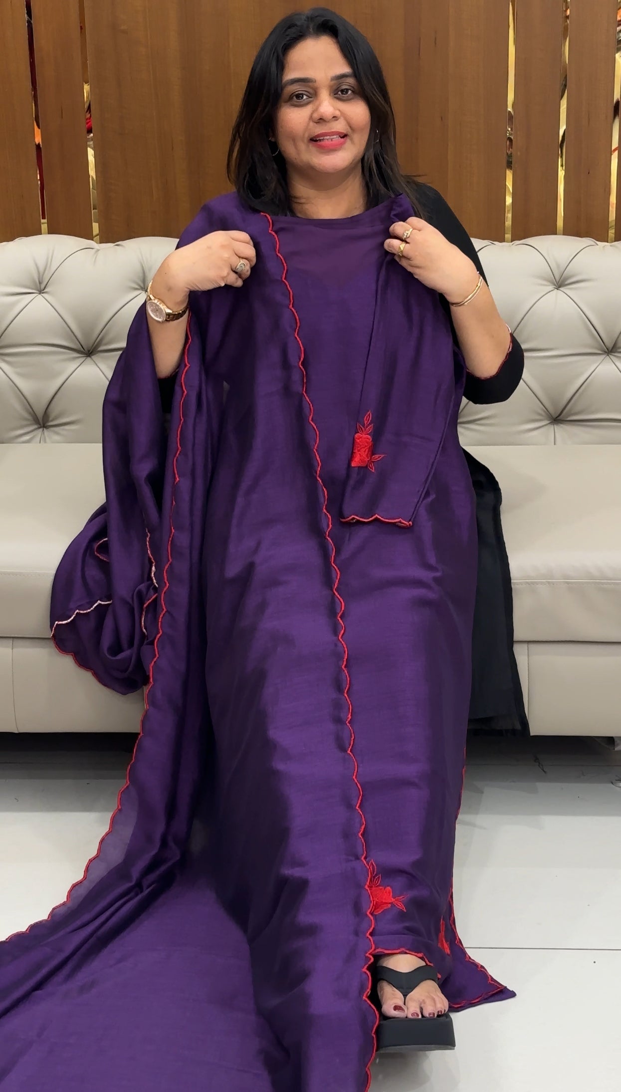 IHA'S IN-HOUSE UNSTITCHED SALWAR SUITS  - IHA 28353