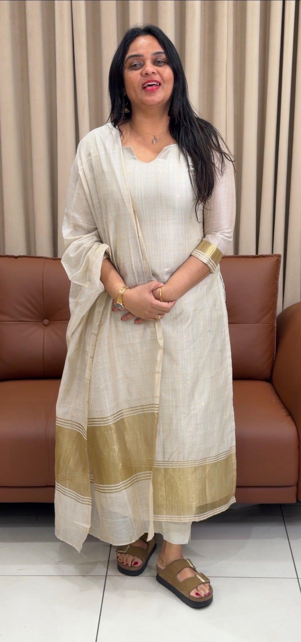 FORWARD JAMDANI UNSTITCHED SALWAR SUITS - IHA 33632