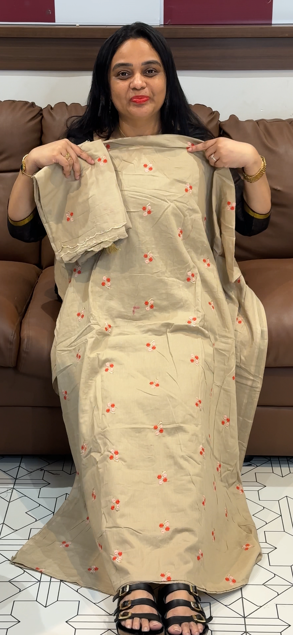 OFFER SALES UNSTITCHED SALWAR SUITS - IHA 35478