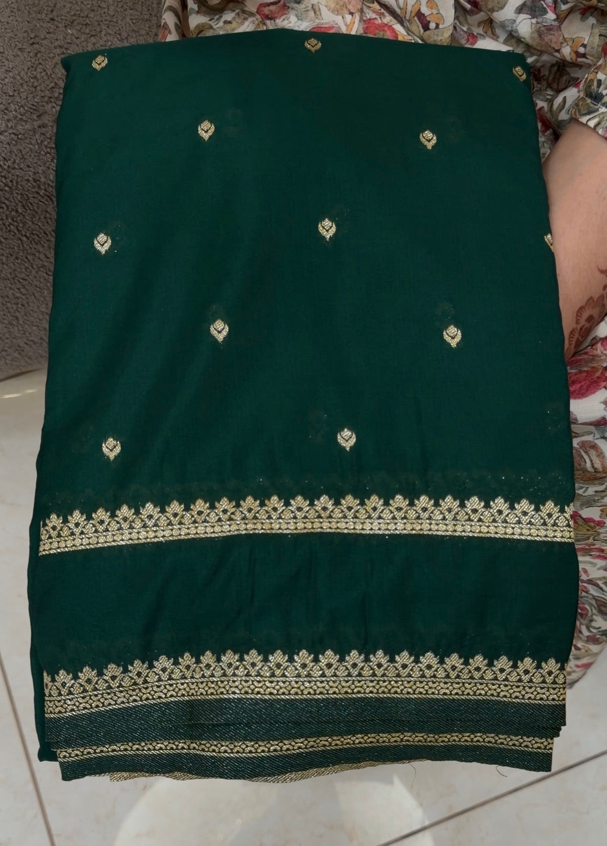 SEMI BANARASI SAREES - IHA 33135
