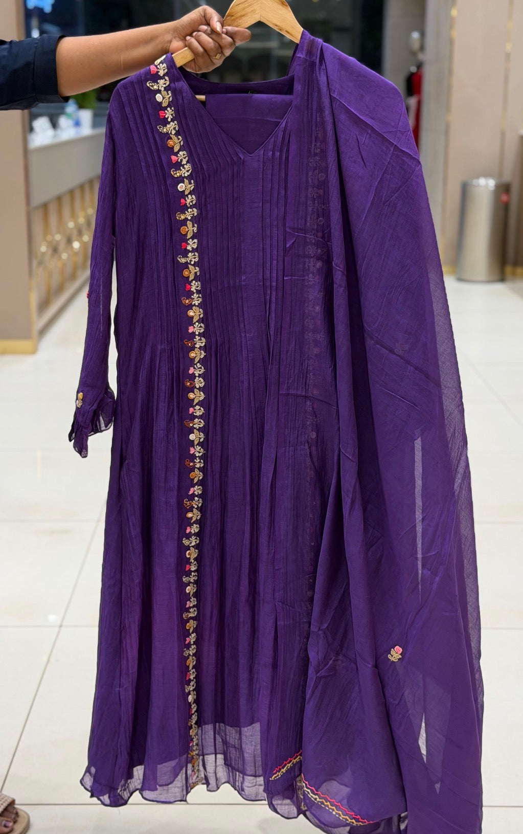 PARTY WEAR TOP,BOTTOM AND DUPATTA - IHA 35423