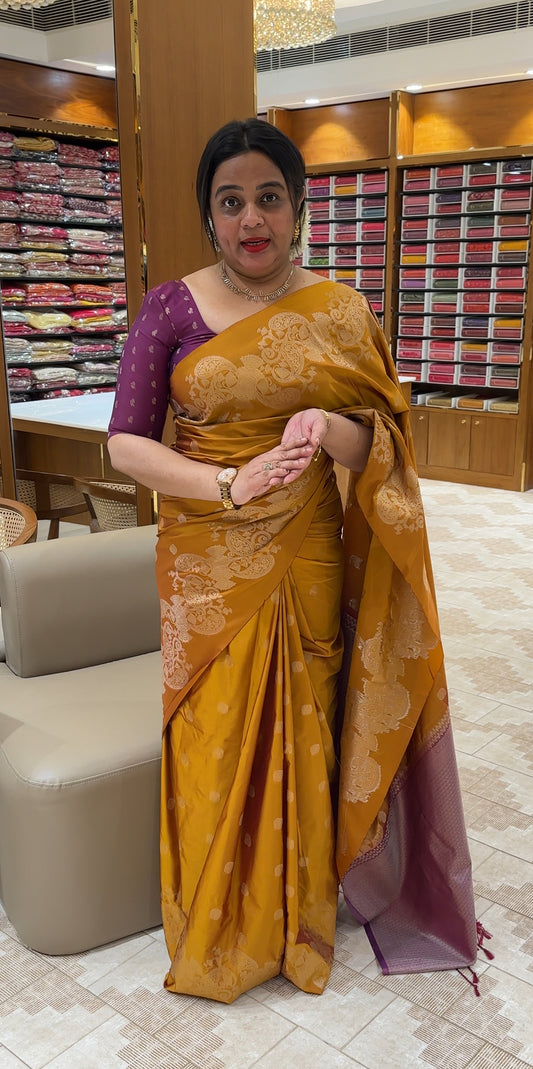 SEMI SOFT SILK SAREES - IHA 26103
