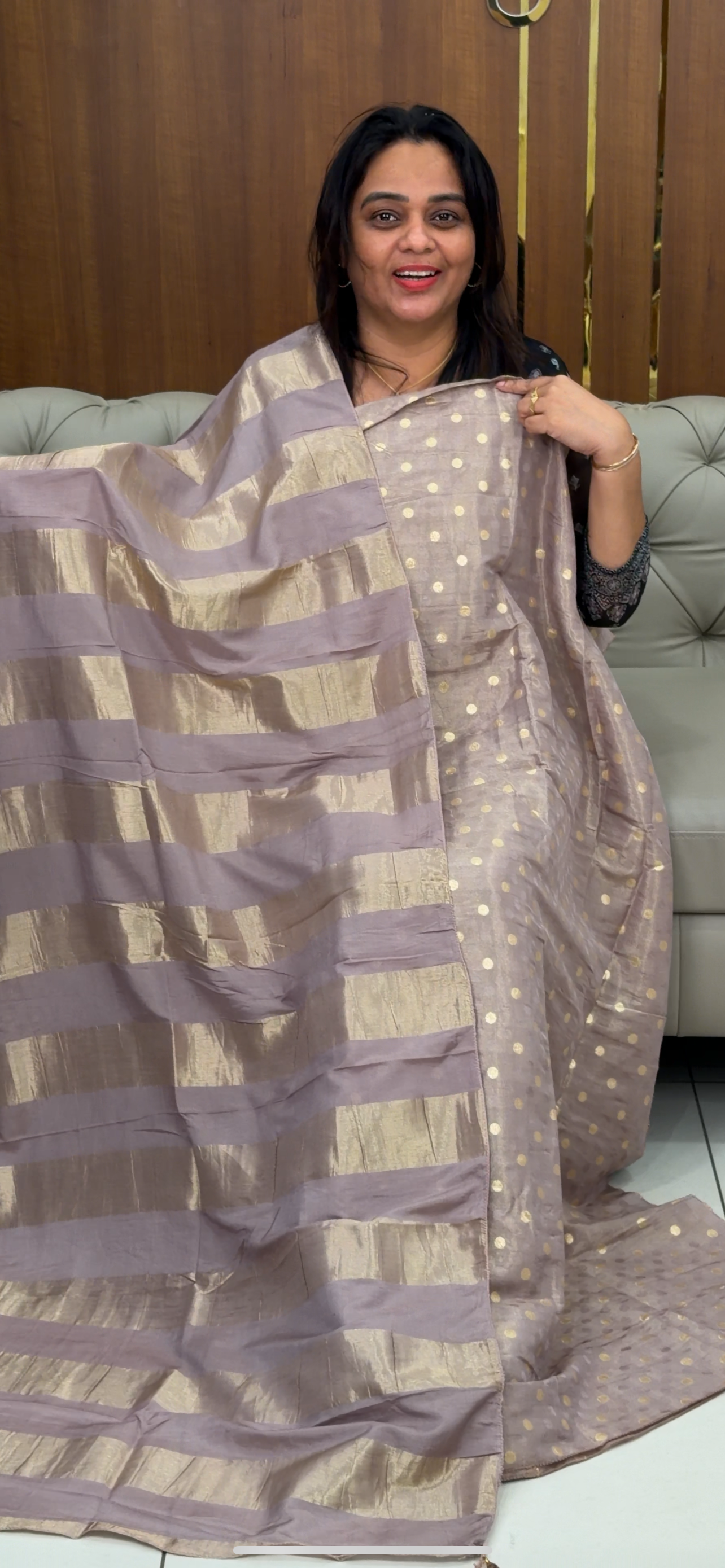 SEMI BANARASI UNSTITCHED SALWAR SUITS - IHA 29241