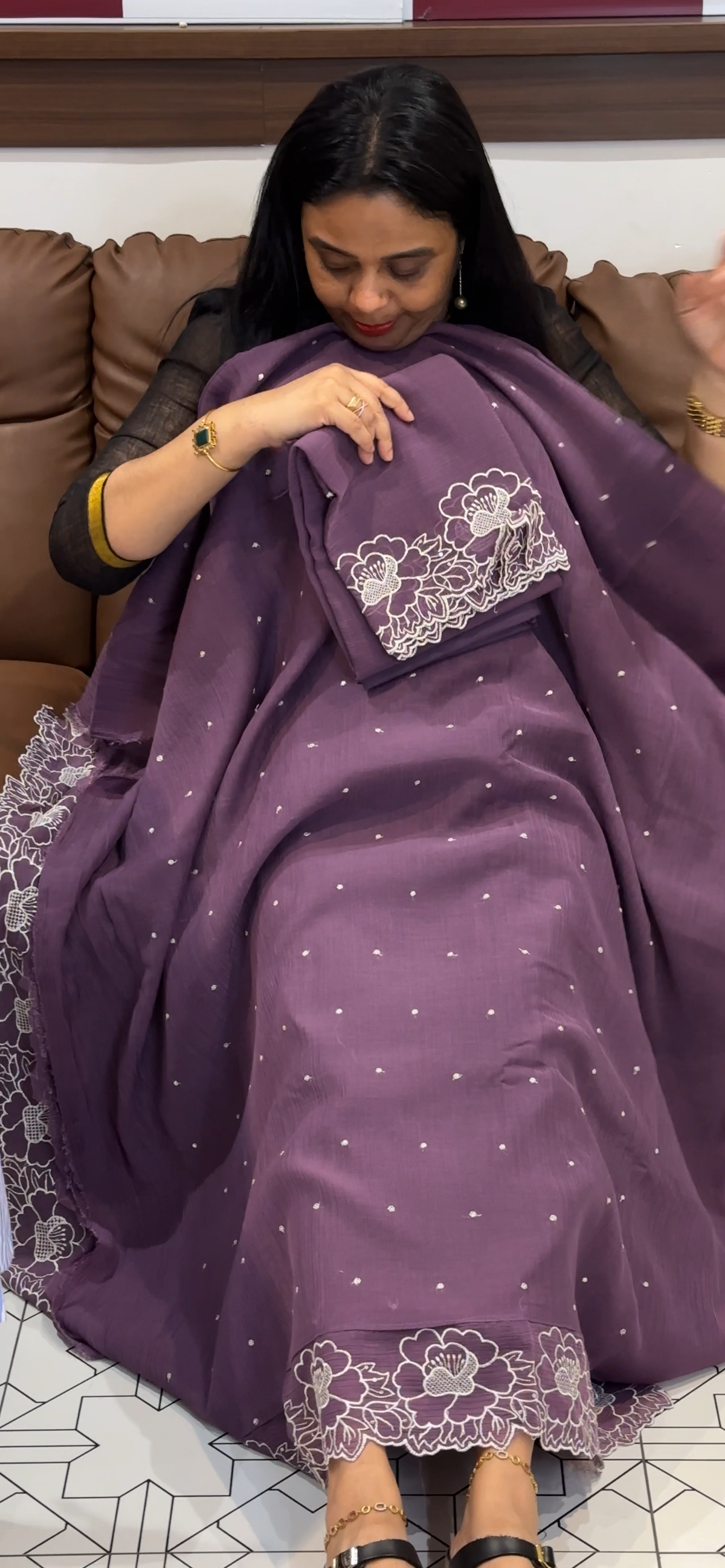 OFFER SALES UNSTITCHED SALWAR SUITS -  IHA 35488