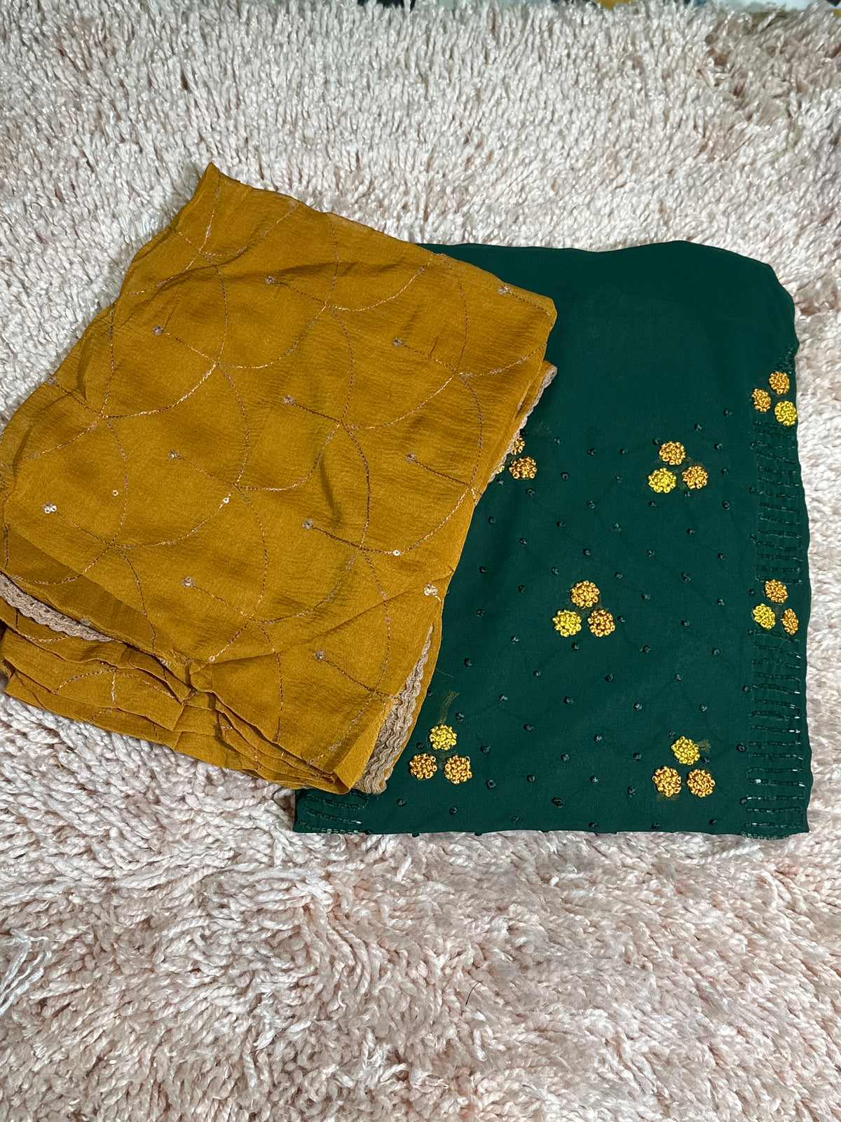 OFFER SALES UNSTITCHED SALWAR SUITS -  IHA 35958