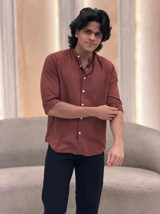 MEN'S RAYON SHIRT - IHA 33318